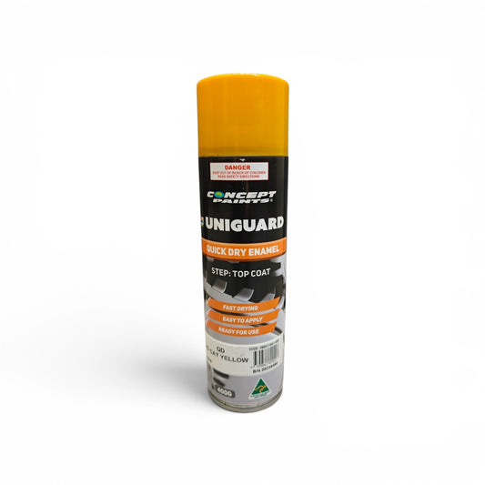 Caterpillar Yellow Quick dry Enamel Aerosol GLOSS