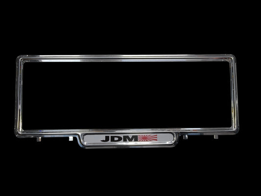 Genuine Retro JDM Classic License Plate Covers - Pair