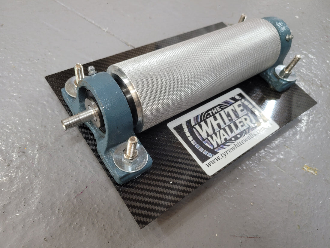 DIY Whitewall Machine Drill Powered Roller Kit