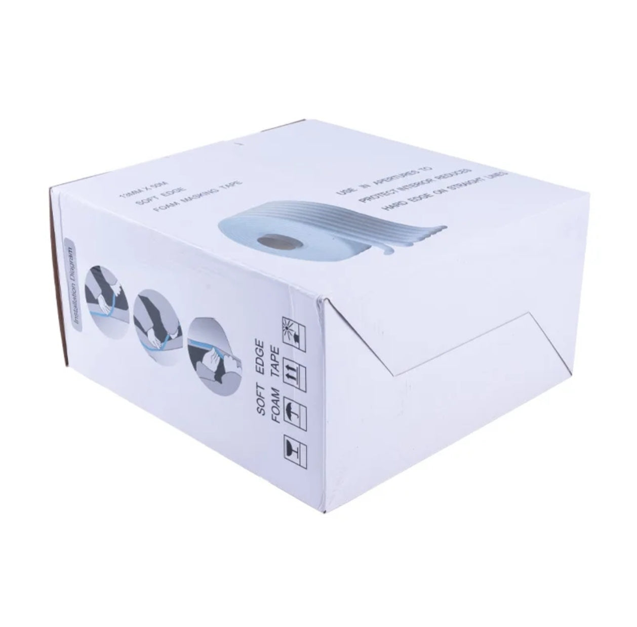 Car Masking Foam Roll Edge Tape Car Respray Door Jambs