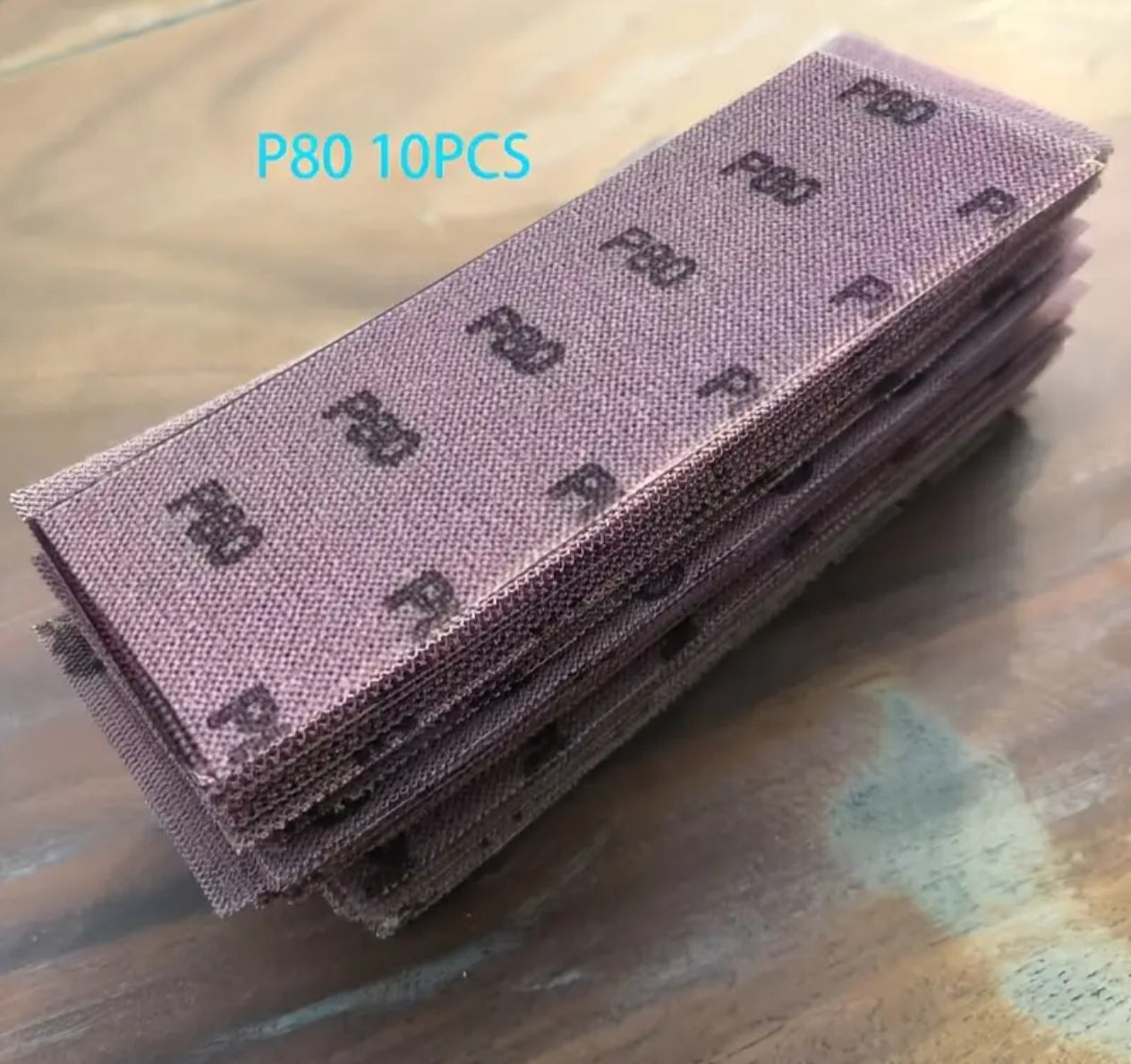 Net Mesh Sanding Disc 70 x 198mm Hook & Loop Anti-Blocking Net Sandpaper Wet or Dry Sandpaper Dust Free Abrasive Pads for Car Wood Drywall Metal Polishing & Grinding 50 Pce