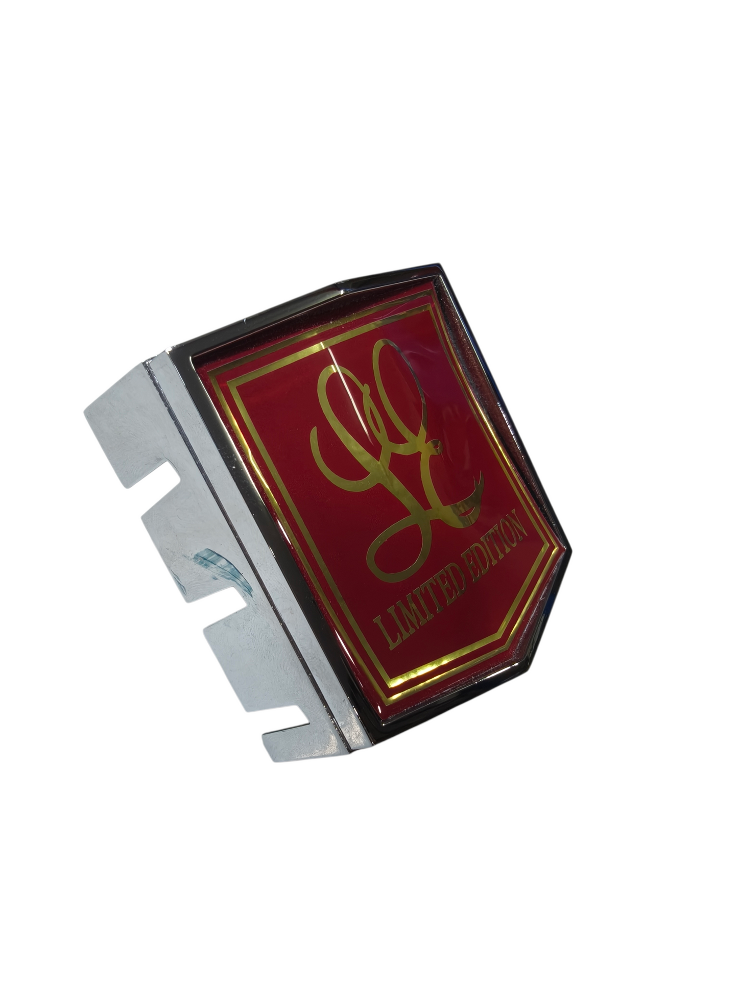 HX LE Holden Monaro Grille Emblem Badge Insert GMH + Chrome Housing