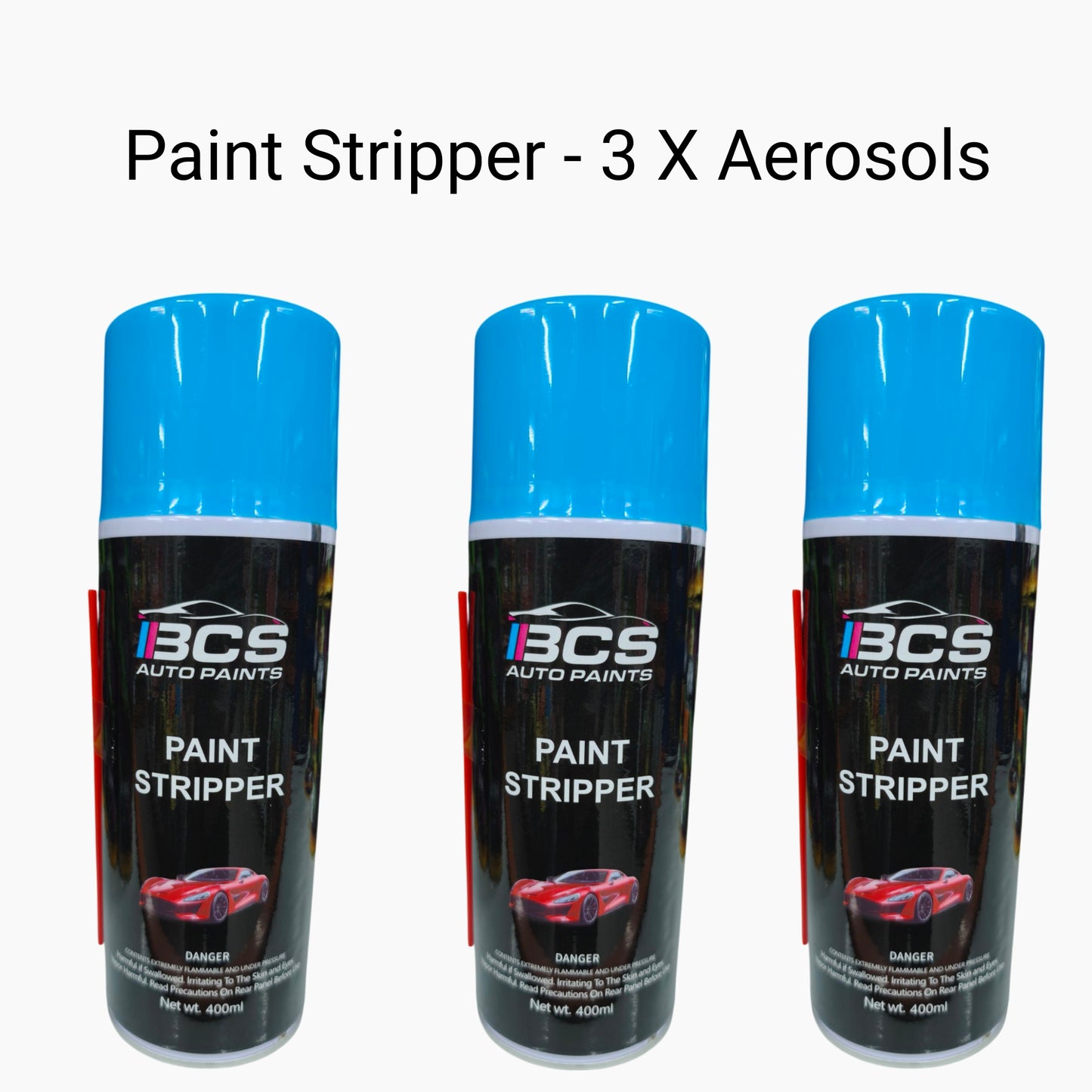 3 X Aerosol Paint stripper Paint Removal Restoration Work Car Home Workshop DIY Use