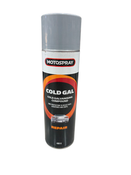 MotorSpray Cold Gal Galvanising Compound Undercoat 400G Aerosol