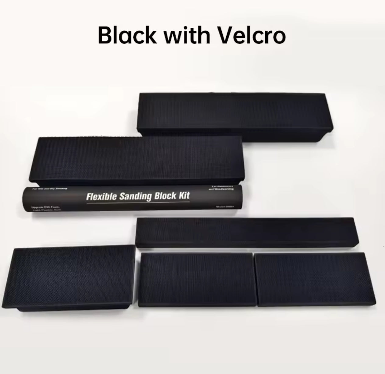 7 Piece Sanding block Velcro set Smash vehicle repairs Eva Foam