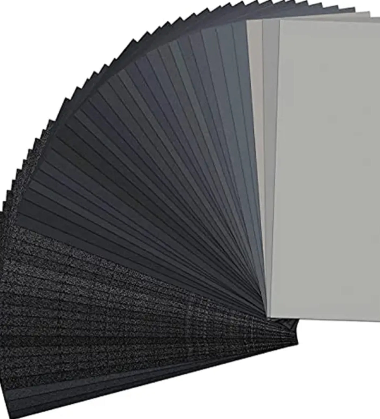 42pcs Wet And Dry Sanding Paper 120 To 3000 Wet And Dry Sandpaper Metal Sanding Automotive Polishing Detailing