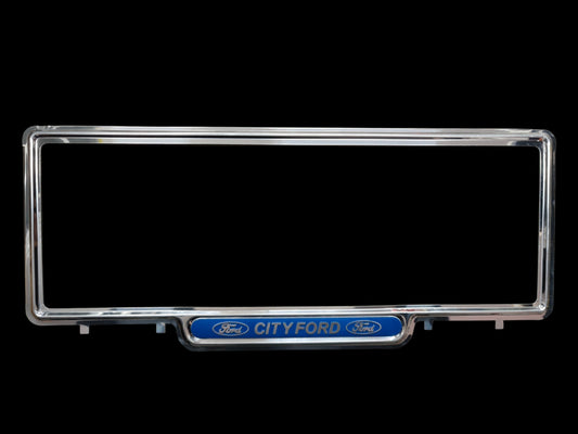 Genuine Retro City Ford Classic License Plate Covers - Pair