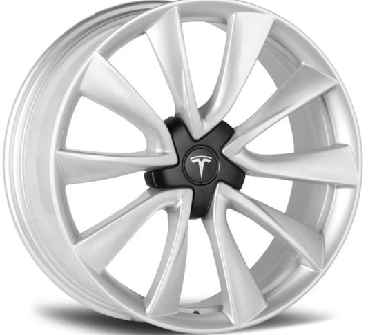Tesla Wheel Sonic Silver Alloy Rim 400ml Aerosol Paint Code 107E