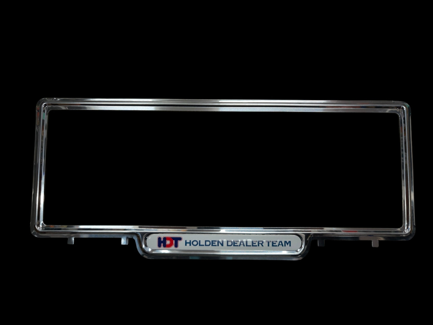 Genuine Retro Style Holden Dealer Team Classic License Plate Covers - Pair