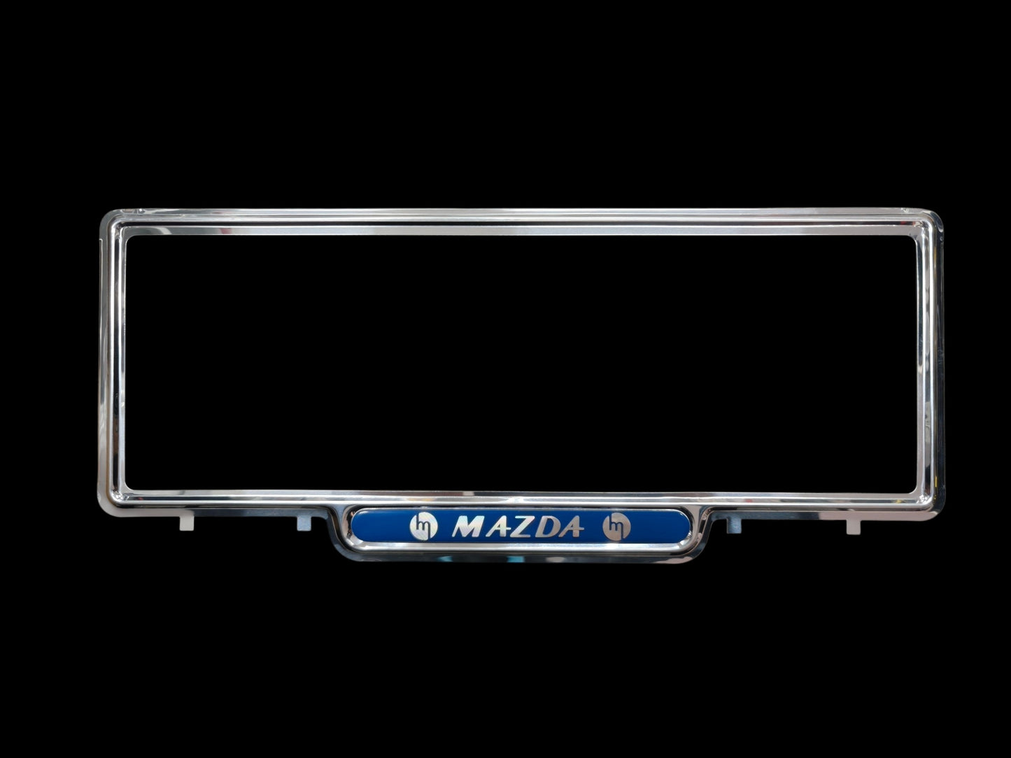 Genuine Retro Style Mazda Classic License Plate Covers - Pair