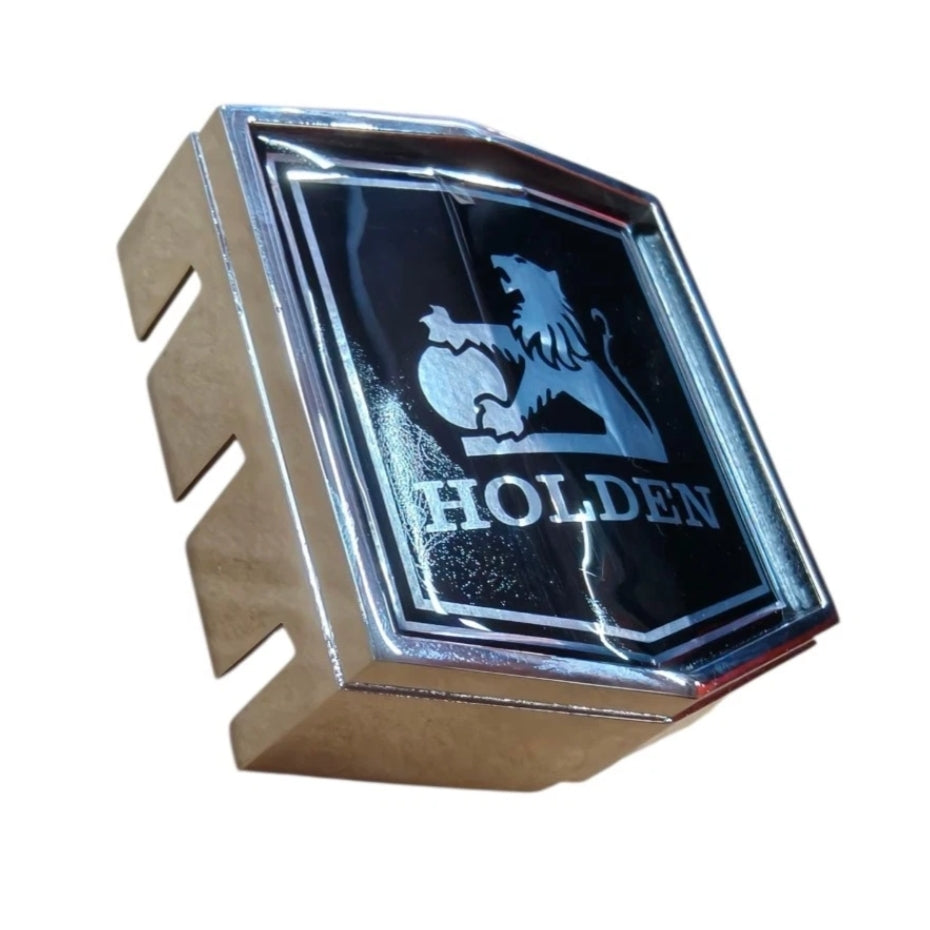 Brand New GMH Holden HJ HX Belmont Kingswood SL Ute Wagon Panelvan Grille Emblem New Badge Insert + Housing