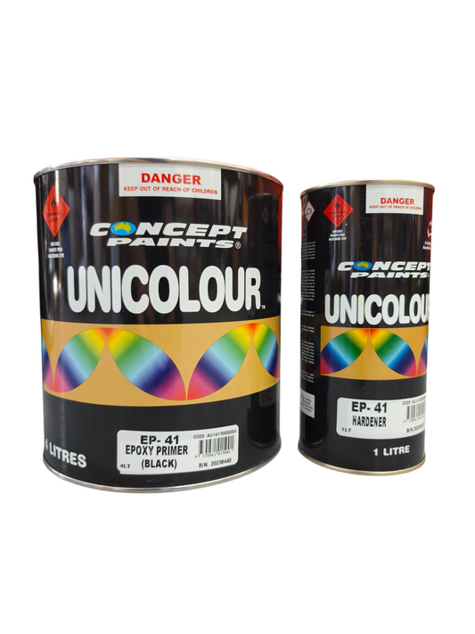 Concept Paints EP41 Automotive Epoxy Primer 2K 5 Litre Kit 4:1 undercoat
