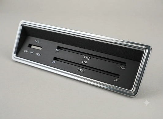 VALIANT CHRYSLER VE VG VF HEATER FACE PANEL BRAND NEW REPRO CHROME FINISH