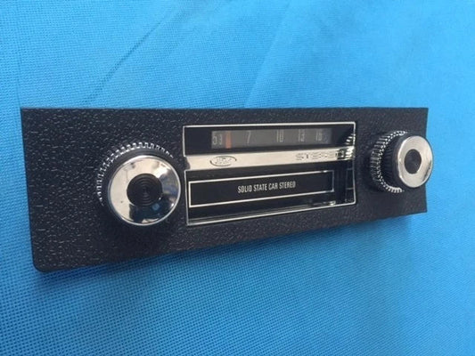 FORD XW XY GT GS FALCON 8 TRACK DUMMY FACE - BLACK