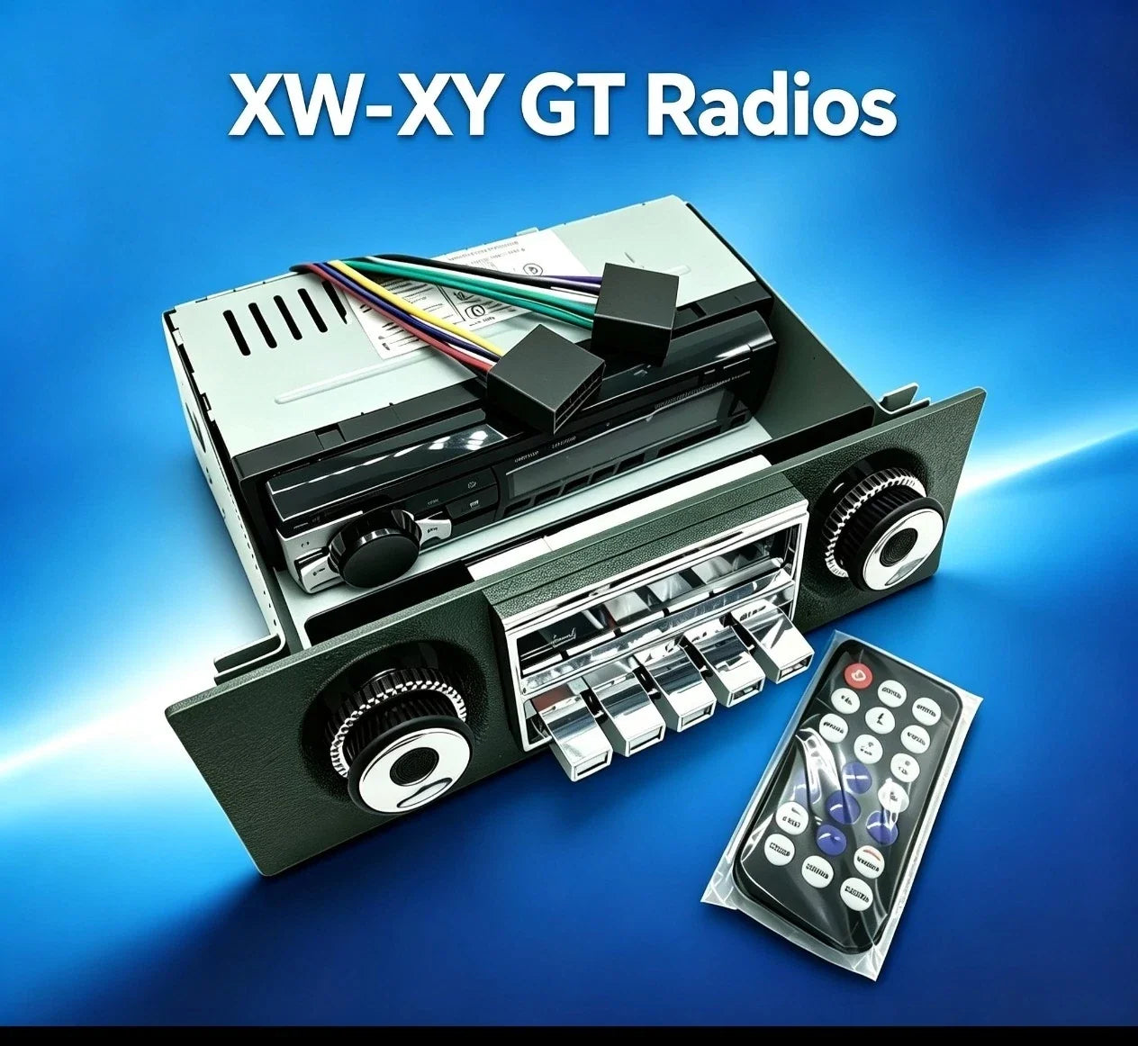 Brand New USB Radio - Dummy Face XW XY SUPERFRINGE BLACK GS GT FALCON FAIRMONT