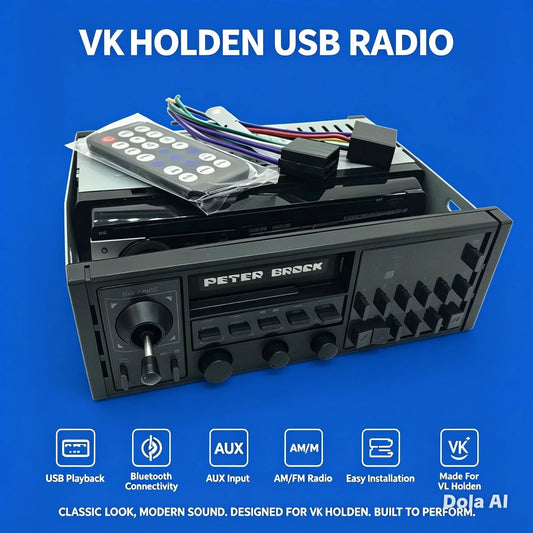 Brand New USB Radio - Dummy Face HOLDEN COMMODORE VK CALAIS BROCK