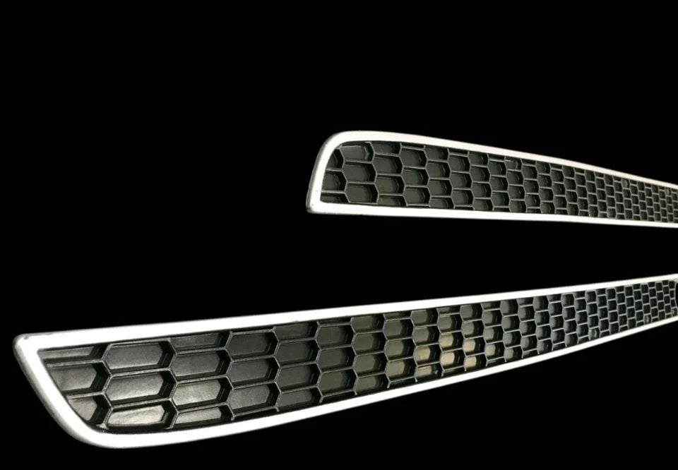 FORD XA XB GS GT Coupe HONEYCOMB REAR MOULDS PAIR - HARDTOP FALCON - NO PINS