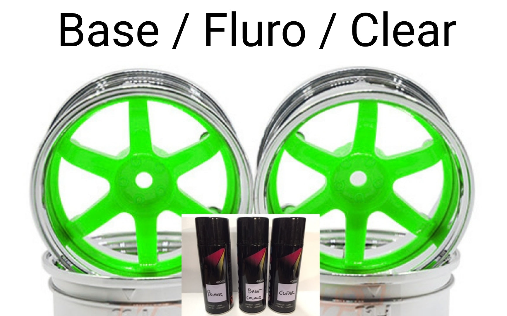 2K Fluro Yellow Heat Aerosol Paint | BCS Auto Paints