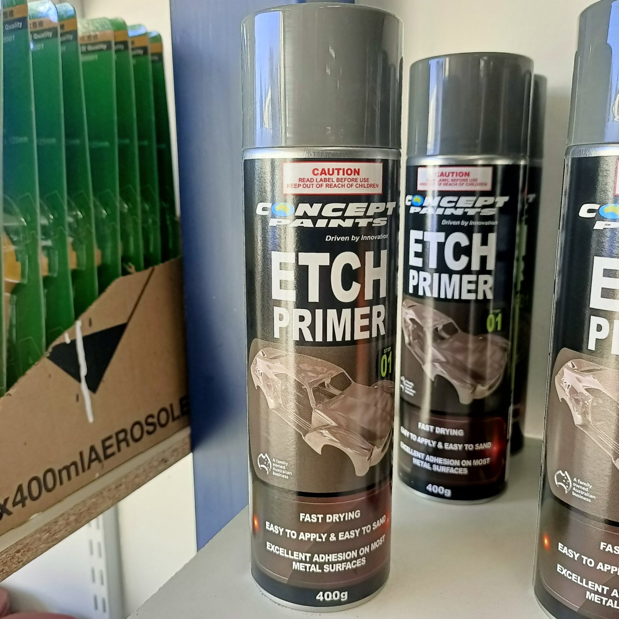 Concept Etch Primer 400g Aerosol | BCS Auto Paints