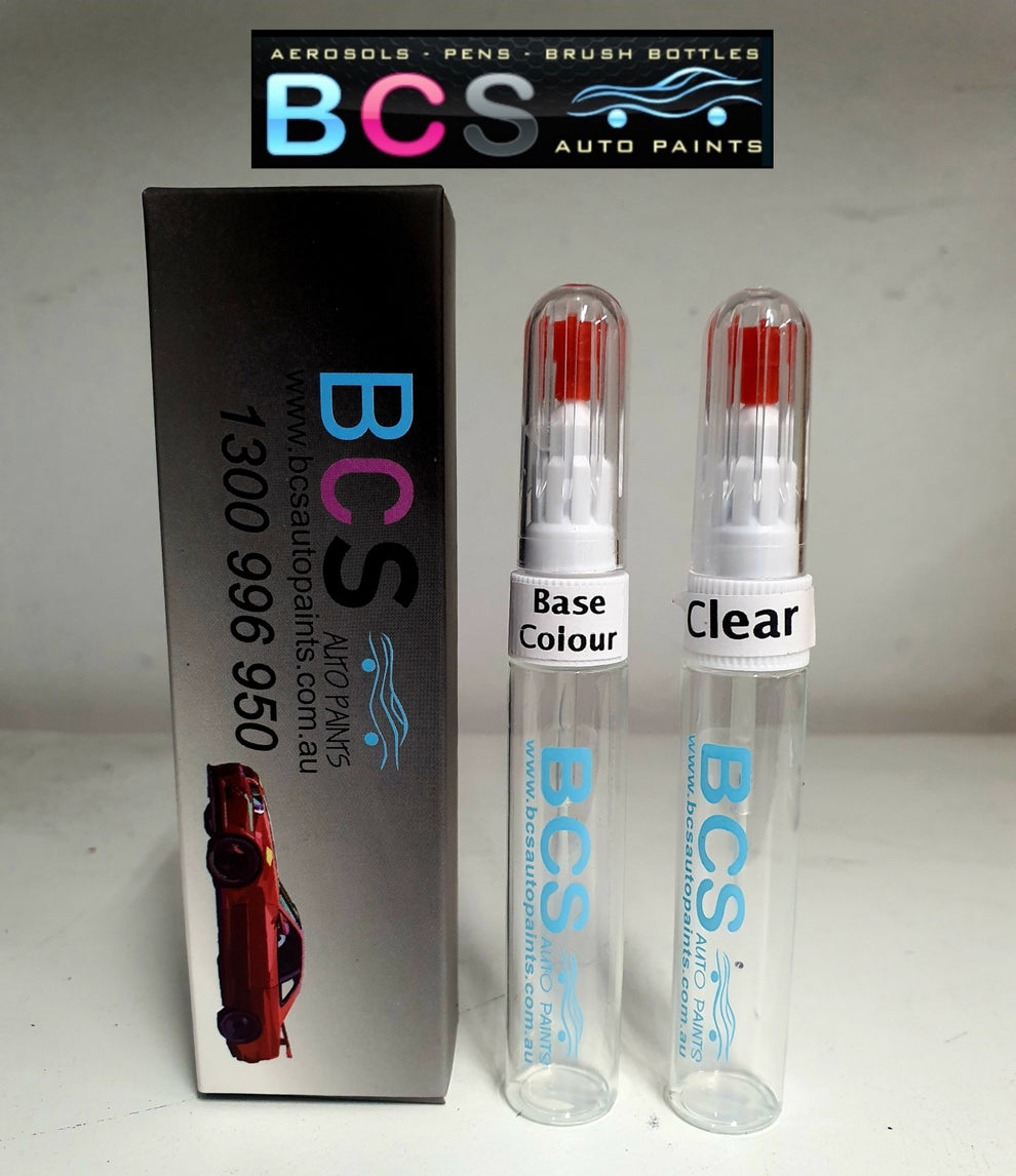 Clear & Base Colour Brush Touch Up Pens BCS Auto Paints