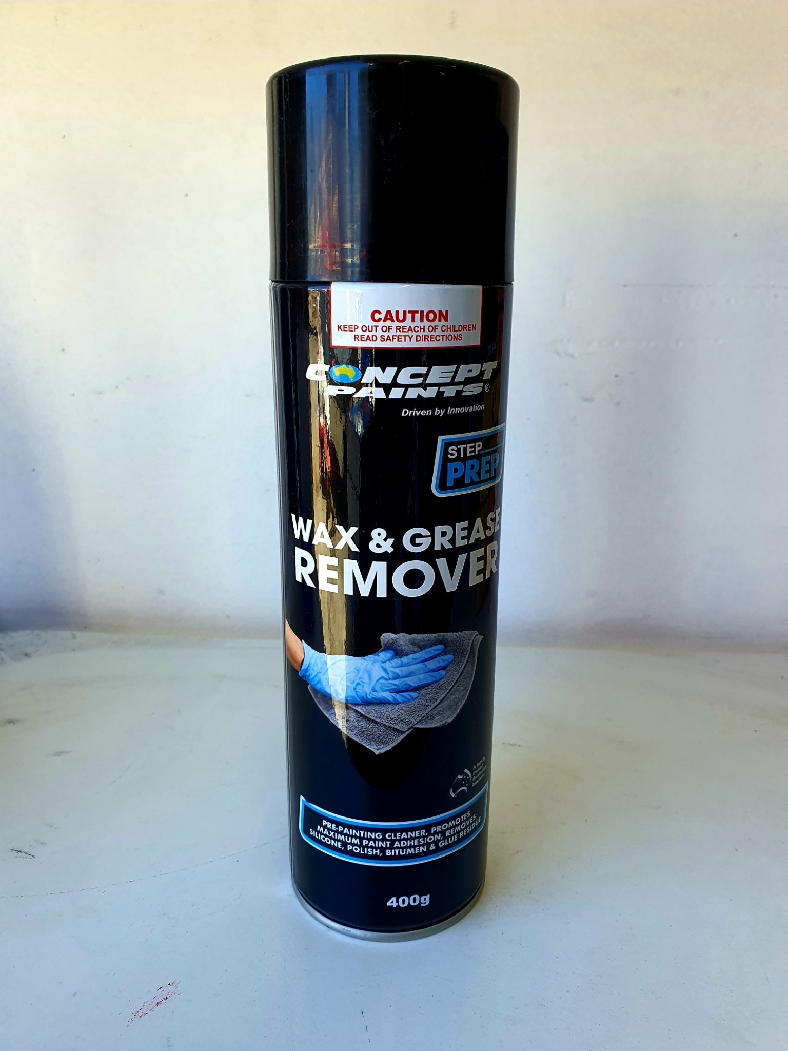 Concept Wax & Grease Remover 400g Aerosol Spray BCS Auto Paints
