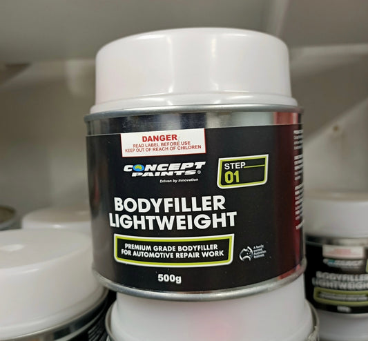 Concept 500g Putty Body Filler - Chips, Ding & Scratch Repairs